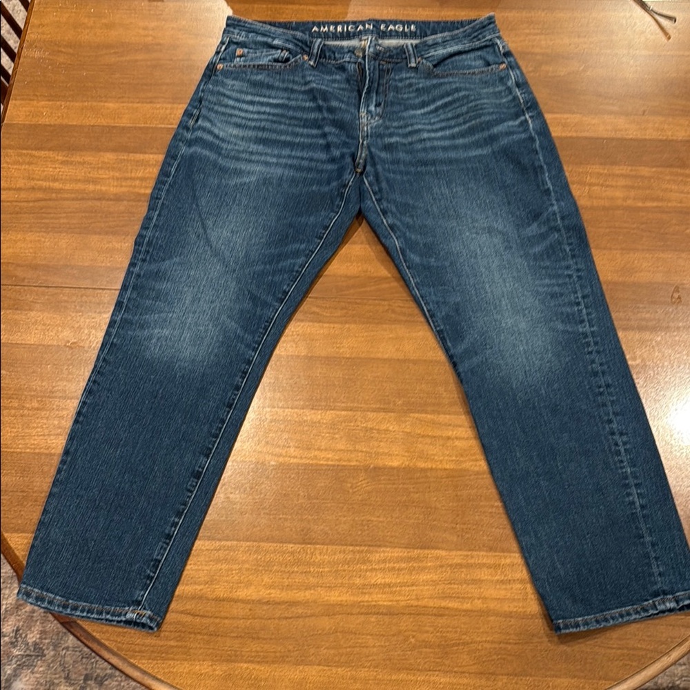 American Eagle Outfitters Blue Relaxed Jeans